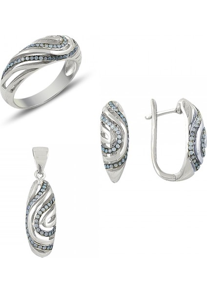 Gümüş 925 Ayar Mikro Mıhlama Set