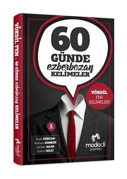 60 Günde Ezber Bozan Kelimeler YÖKDİL Fen - Suat Gürcan