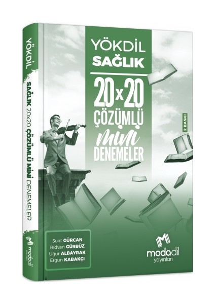 YÖKDİL Sağlık 20X20 Çözümlü Mini Denemeler - Suat Gürcan