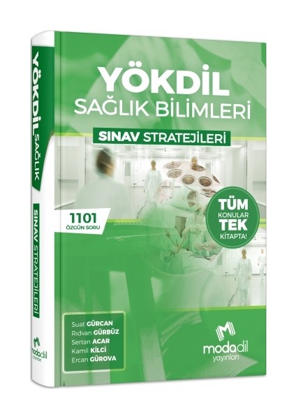 YÖKDİL Sağlık Bilimleri Tüm Konular Tek Kitapta + Soru Bankası  - Suat Gürcan