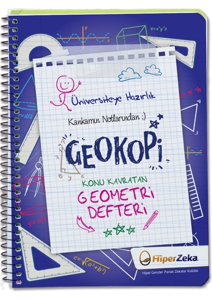 Üniversiteye Hazırlık Konu Kavratan TYT-AYT Geometri Defteri - Geokopi