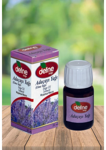 Defne Doğa Adaçayı (Acı Elma) Yağı 20 ml