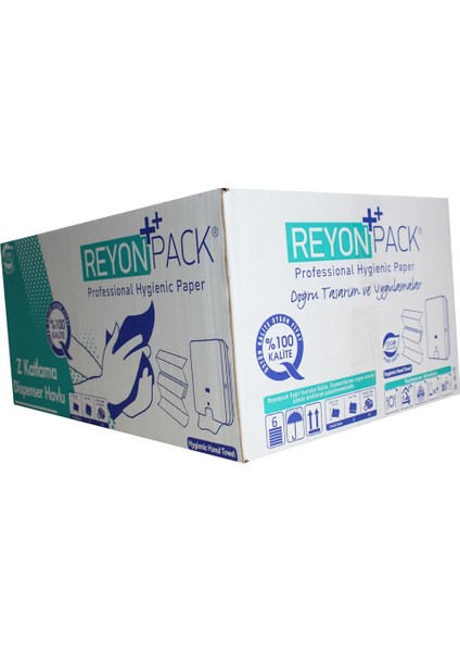 Reyon Z Havlu Dispenser Kagıt Havlu 12 Pkt
