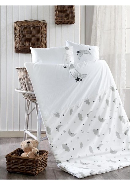 Moon Gri Uyku Seti 70 x 130 cm