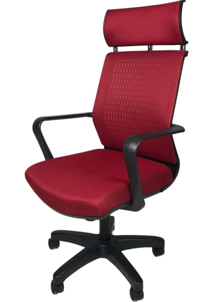 Efor Kırmızı Fileli Ofis Koltuğu Büro Koltuğu fiyatları