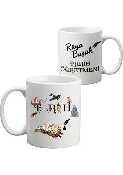 Tarih Öğretmeni Hediyesi Kupa Bardak