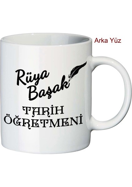Tarih Öğretmeni Hediyesi Kupa Bardak modelleri