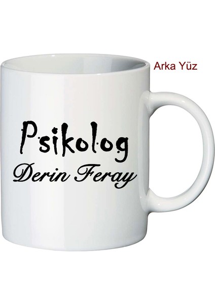 Psikolog Kupa Bardak - Psikiyatri Uzmanı Hediyesi modelleri