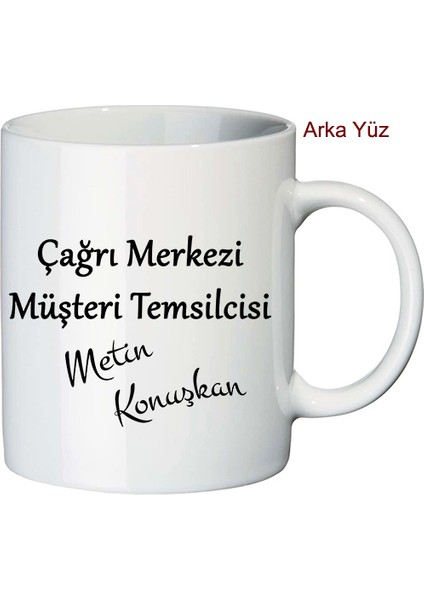 Çağrı Merkezi - Müşteri Temsilcisi Kupa Bardak (Erkek)