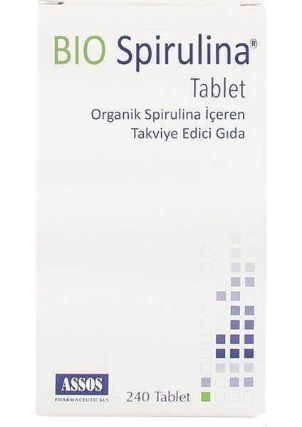 Bio Spirulina 500 mg 240 Tablet