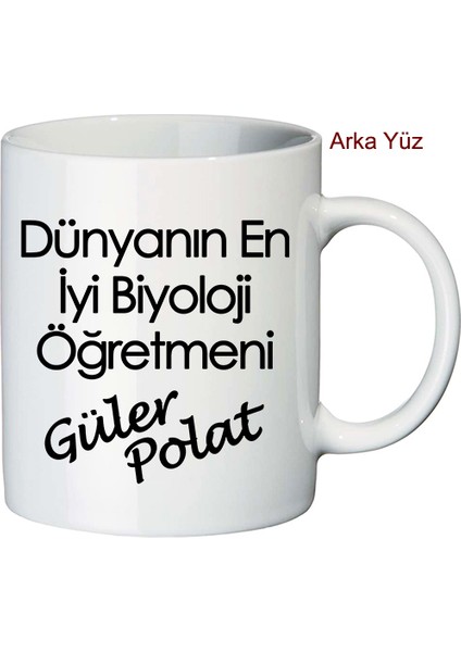 Biyoloji Öğretmeni Öğretmenler Günü Hediyesi Kupa Bardak modelleri