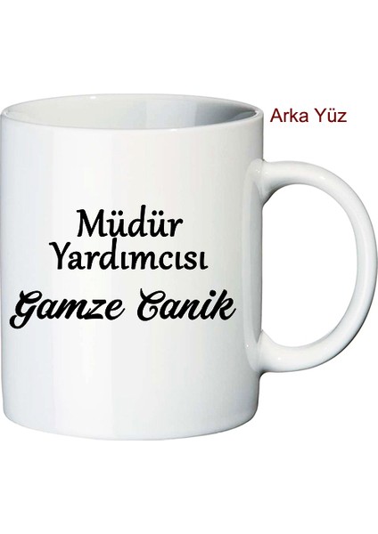 Bayan Müdür Yardımcısına Hediye Kupa Bardak modelleri