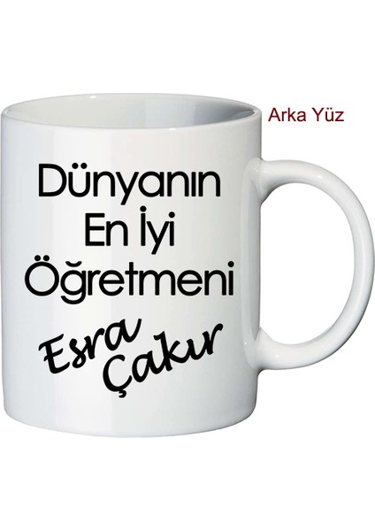 Anaokulu Öğretmenine Hediye Kupa Bardak modelleri