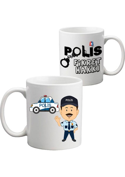 Polise Hediye - Polis Kupa Bardak