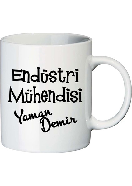 Endüstri Mühendisine Hediye Kupa Bardak modelleri