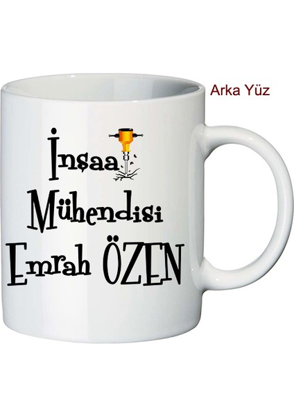Inşaat Mühendisine Hediye Kupa Bardak modelleri