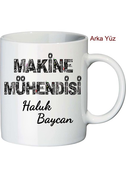 Makine Mühendisine Hediye Kupa Bardak modelleri