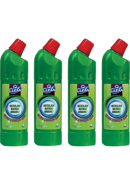 Ultra Çamaşır Suyu 750 ml   4'lü Set