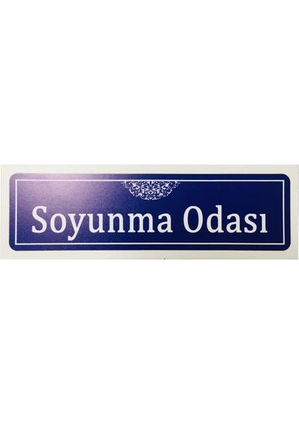 Lr-Issoy Soyunma Odası İsimlik