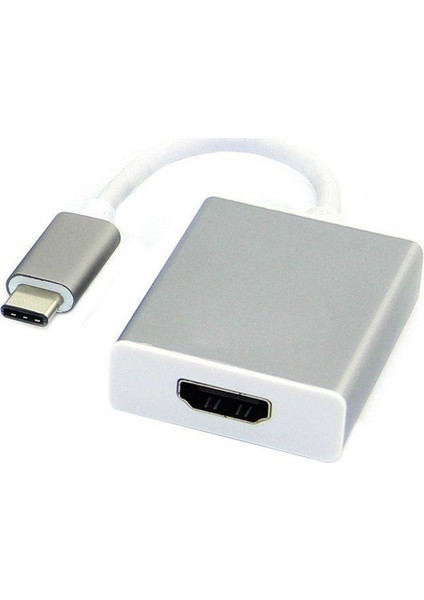 Type C 3.1 To Hdmı Tv Projeksiyon 4K Ultra Hd Macbook Uyumlu 10 Gpbs Süper Yüksek Hızlı Görüntü Yansıtıcı Dönüştürücü Adaptör