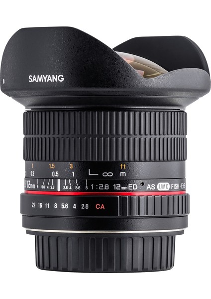 12MM F/2.8 Ed As If Ncs Umc Full Frame Fisheye Lens (Canon)