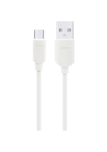 SYX-C65 Micro USB 2.0A Şarj ve Data Kablosu 1 mt