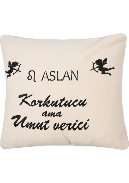 Yastık Kırlent Kılıfı Aslan Burcu fiyatları