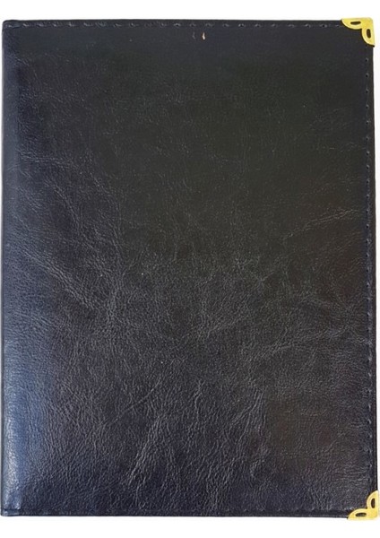 Suni Deri Kapaklı Modelist Defteri 17*24 Çizgili