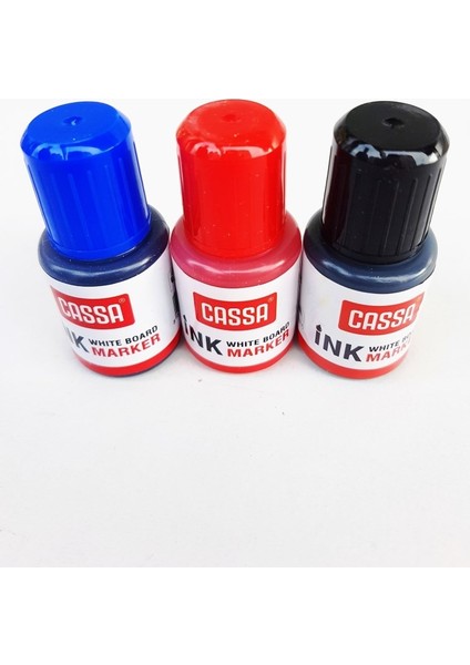 Beyaz Tahta Kalem Mürekkebi 20ML Kırmızı