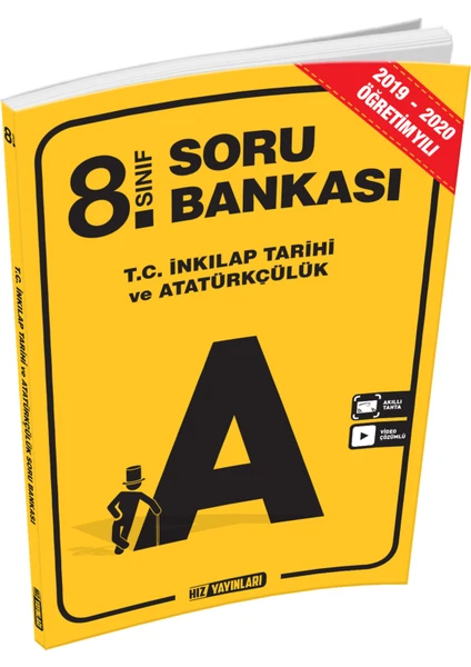 Hız Yayınları 8. Sınıf T.C Inkılap Tarihi ve Atatürkçülük Soru Bankası