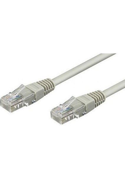 CAT5 F Konnektörleri Takılı İnternet Kablosu 1 mt