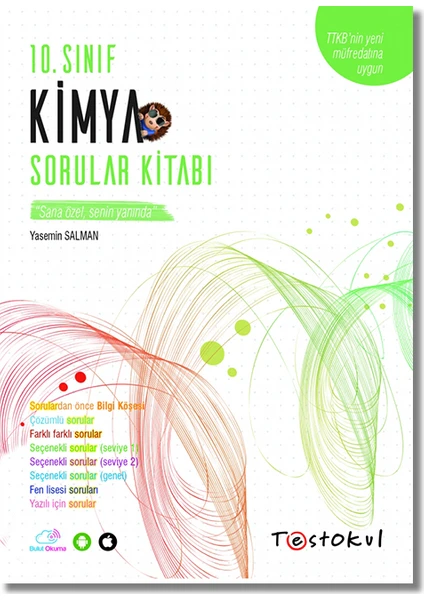 Test Okul Yayınları 10. Sınıf Kimya Sorular Kitabı