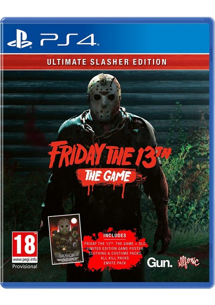 Friday The 13Th Game Ultimate Slasher Edition PS4 Oyun