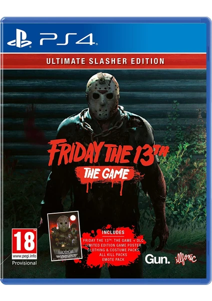 Night Hawk Friday The 13Th Game Ultimate Slasher Edition PS4 Oyun