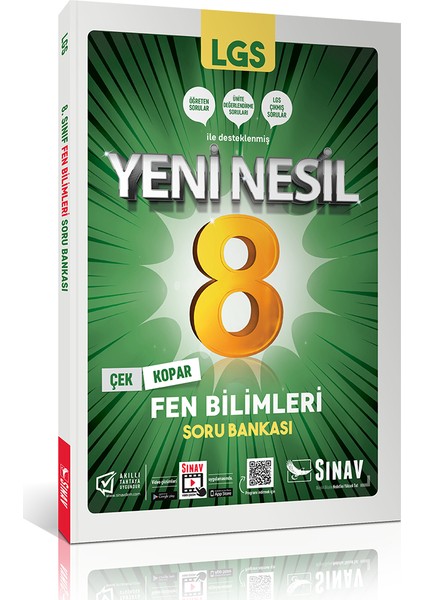 Sınav Yayınları 8. Sınıf LGS Fen Bilimleri Soru Bankası