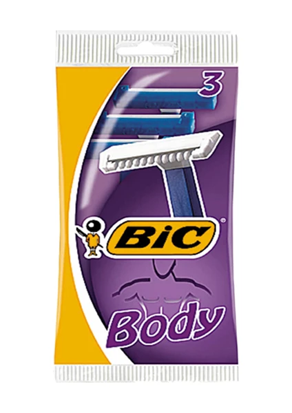 Bıc Banyo  Body 3'lü Poşet Tıraş Bıçağı