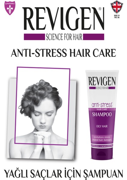 Anti-Stress Şampuan Yağlı Saçlar İçin 250 ml