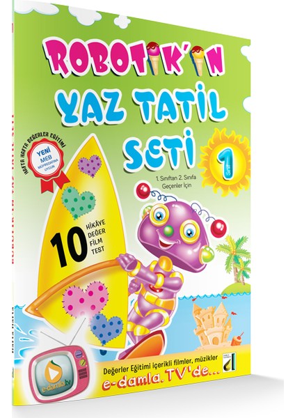Robotik'in Yaz Tatil Seti - 1. Sınıf (2019)