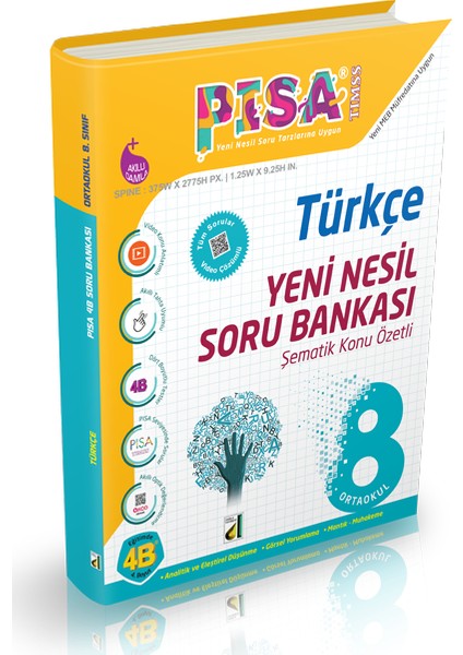 Pisa Yeni Nesil Türkçe Soru Bankası 8. Sınıf