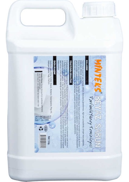 Yuzey Temızleyıcı 5 kg Beyaz Sab. Parfumlu