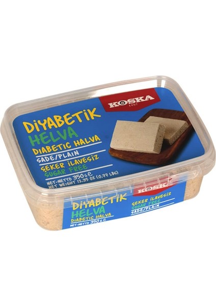 Şekersiz Sade Helva 350 gr
