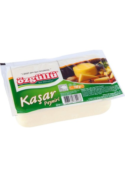 Taze Kaşar Peyniri 700 gr
