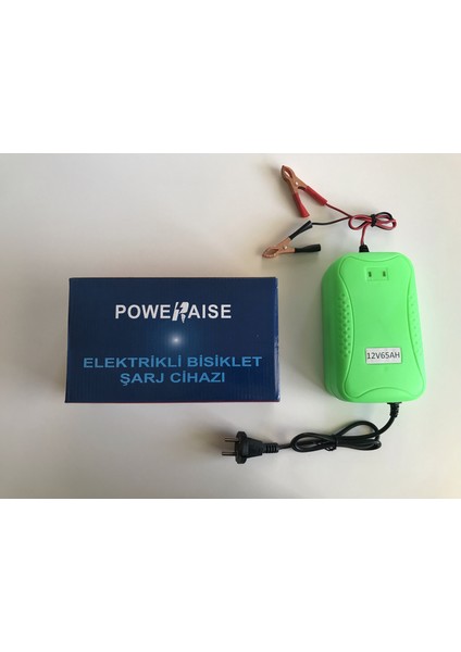 Elektrikli Bisiklet Şarj Cihazı 12V 65AH Adaptör | Kuru Akü Şarj Aleti | 12 Volt 65 Amper Tam Amper ve Voltaj Uyumlu fiyatları