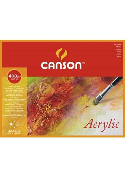 Montval Akrilik ve Suluboya Defteri Blok 400 Gr. 32X41 Cm. 10 Sayfa