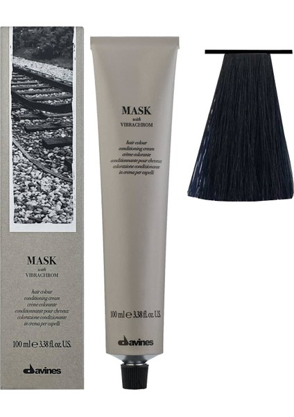 Mask Vibrachrom 2,11 Saç Boyası Mavi Siyah 100 ml