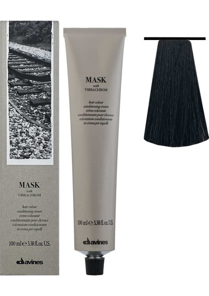 Mask Vibrachrom 2,0 Saç Boyası Çok Koyu Kahve 100ML