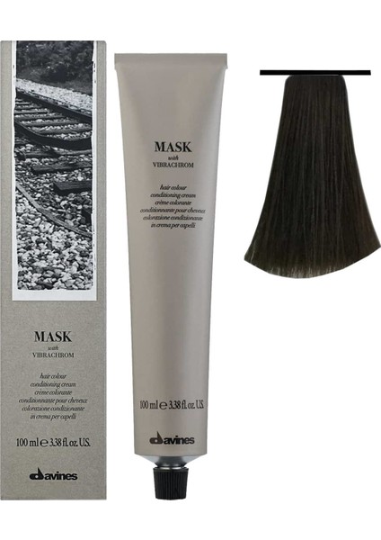 Mask Vibrachrom 7,73 Saç Boyası Orta Bej Altın Kumral 100 ml