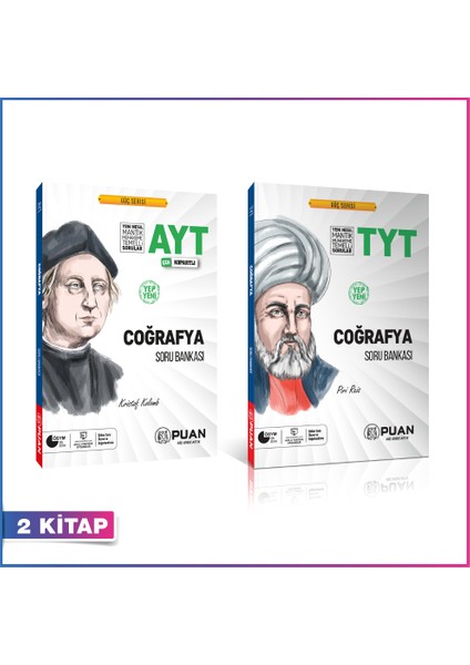 TYT - AYT Coğrafya Soru Bankası Kazandıran Set