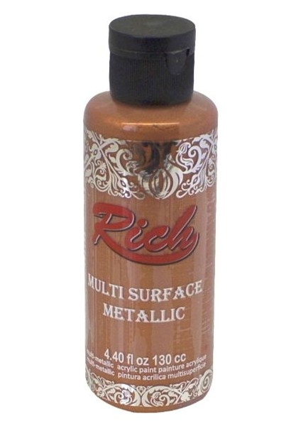 Multi Surface Metalik Her Yüzey Için Akrilik Boya 130 Cc. 6522 Bakır