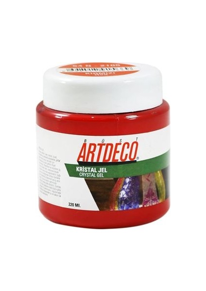 Kristal Jel Kırmızı 54N 2105 220 ml
